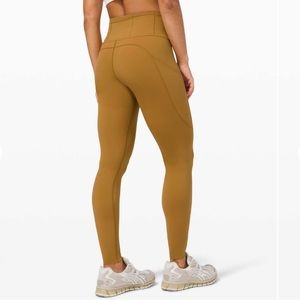Lululemon Fast and Free High-Rise Tight 28" *Non-Reflective Brushed Nulux